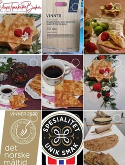 Sirupstynnkakebakeriet logo